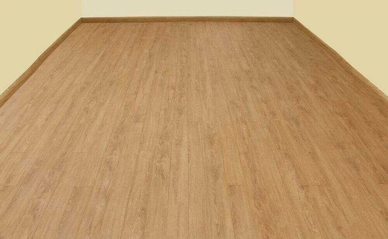 Mẫu sàn gỗ 8mm màu nâu ấm cúng cho phòng ngủ