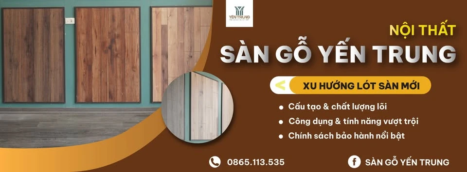 banner sàn gỗ yến trung