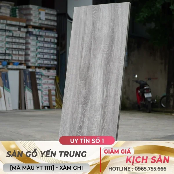 sàn gỗ xám ghi 1