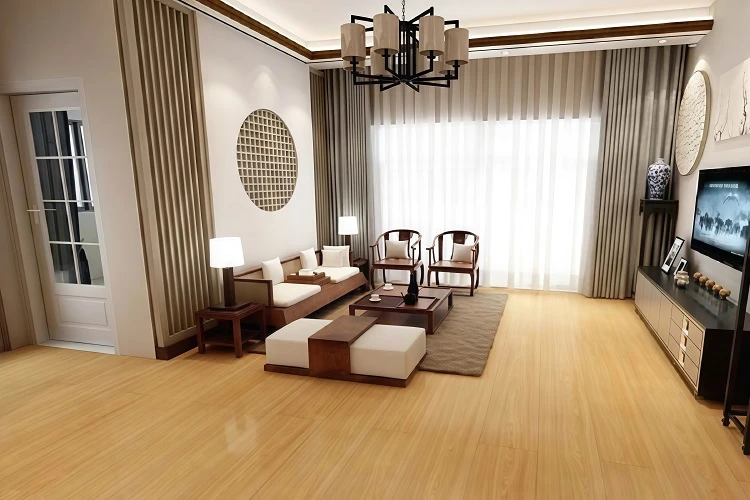 Các loại sàn gỗ màu vàng nâu phổ biến