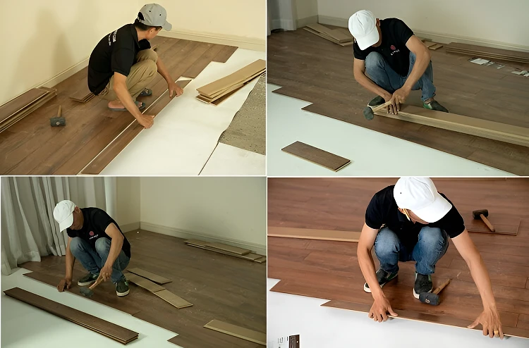 Các lưu ý khi chuẩn bị mặt bằng để lắp đặt sàn gỗ