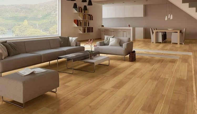 Cách chọn sàn gỗ có màu vàng nâu phù hợp