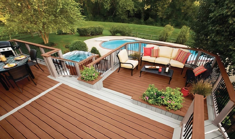 Sàn gỗ ngoài trời cho các không gian nội thất