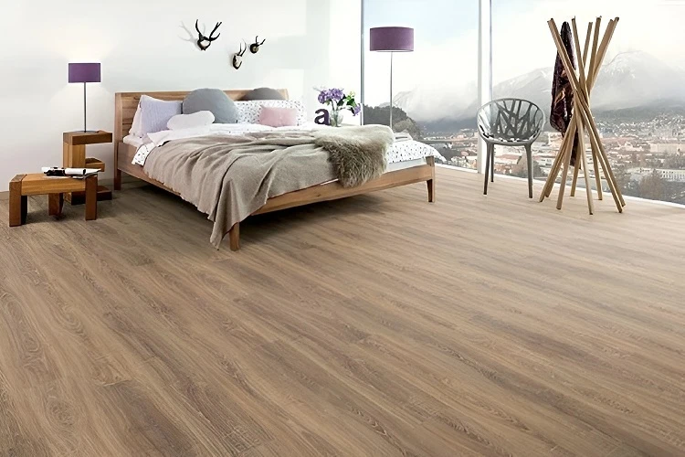 Ứng dụng của sàn gỗ công nghiệp vào phòng ngủ