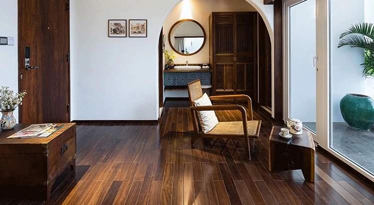 Các loại sàn gỗ phù hợp với phong cách Indochine