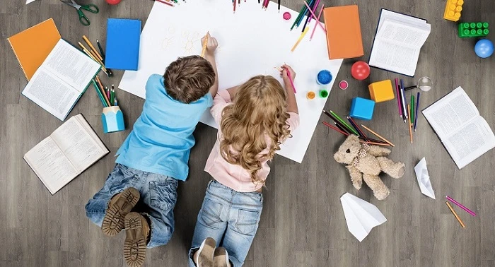 Các lợi ích khi sử dụng sàn gỗ cho gia đình có trẻ nhỏ