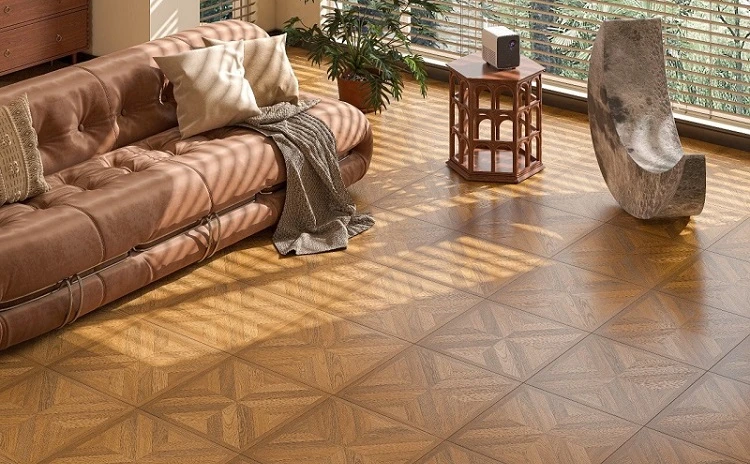 Kiểu lát sàn gỗ 3D hoặc theo ý tưởng riêng