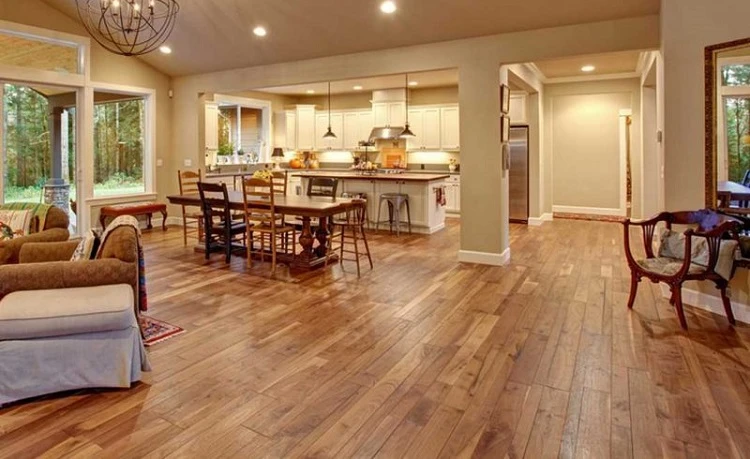 Sàn gỗ giúp tăng giá trị thẩm mỹ cho không gian