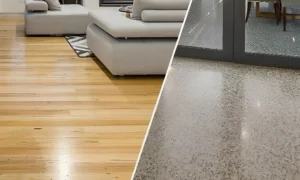 Tổng quan về sàn gỗ và gạch men