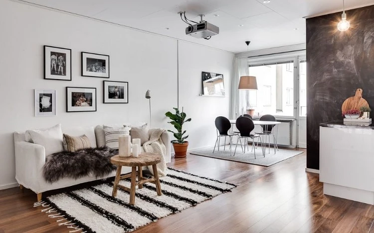 Mẫu sàn gỗ công nghiệp đẹp lung linh cho không gian hiện đại